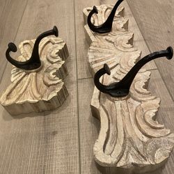 Decorative Wall Hooks $25 Take Both