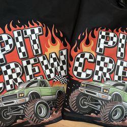 Pit crew custom t shirts