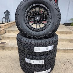 17" ASLAN offroad rims w/ 33" BfGoodrich Ko2 Tires
