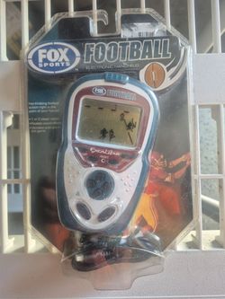 Fox football handheld game