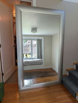 Extra Large Silver Mirror