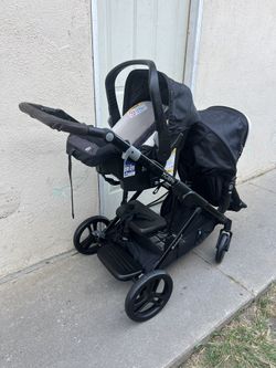 BABY TREND DOUBLE STROLLER