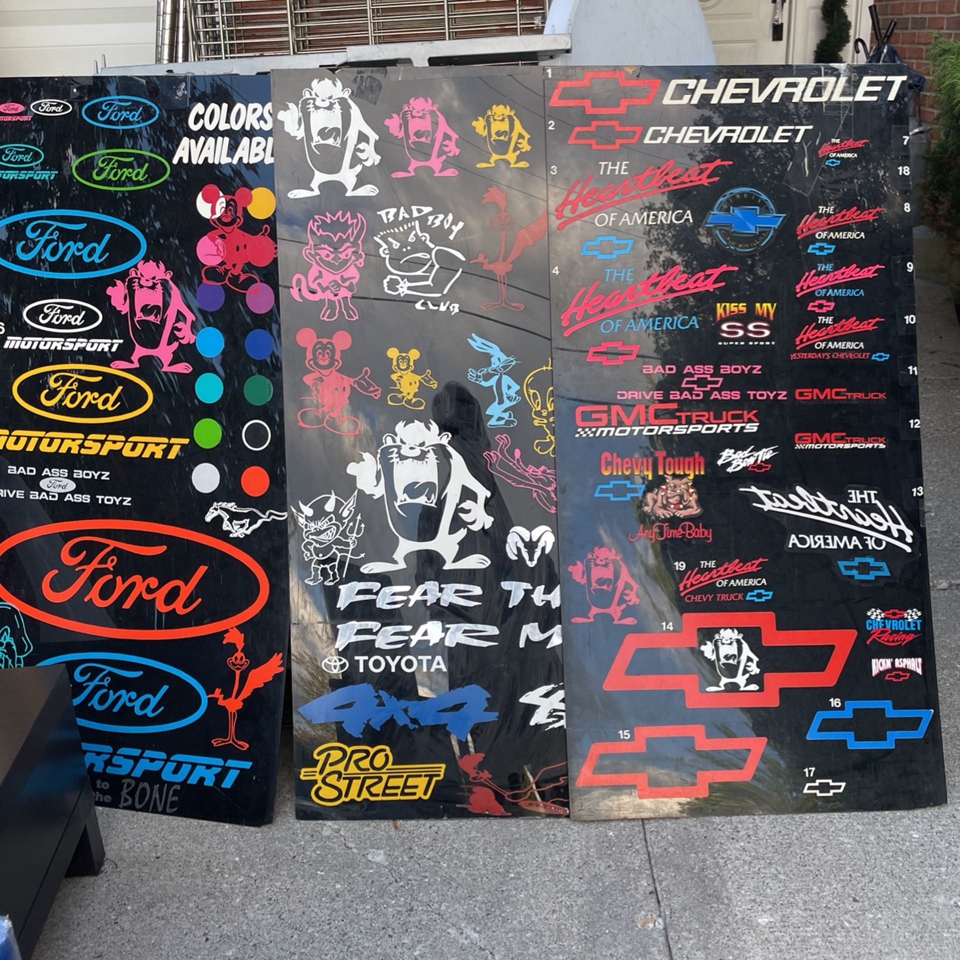 Tons Of Car Decals