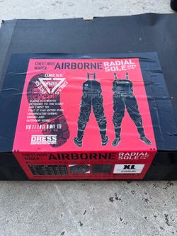 Airborne chest high waders (XL)