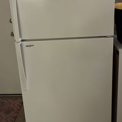 Whirpool 2 Door White Refrigerator
