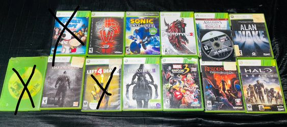 XBOX 360 GAMES LOT! 
