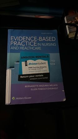 Evidence based practice in nursing and healthcare fourth edition