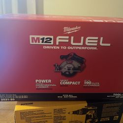 M12 Milwaukee Fuel Circular Saw