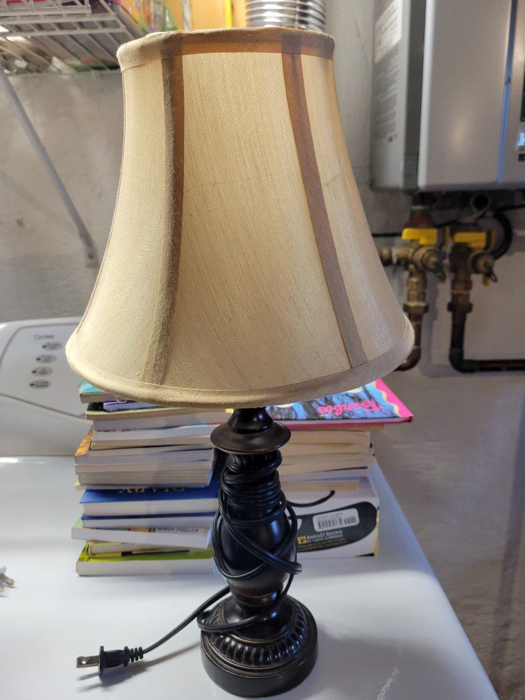 Small Desk or End Table Lamp