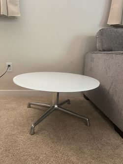 Coalesse Frosted Glass Coffee Table