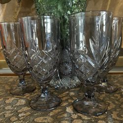 Godinger Shannon Dublin Crystal Goblets Set 4
