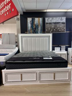 OM• $38 Initial • Brand New Bedroom Set, Bed Frame, Dresser with mirror, Nightstand, Chest