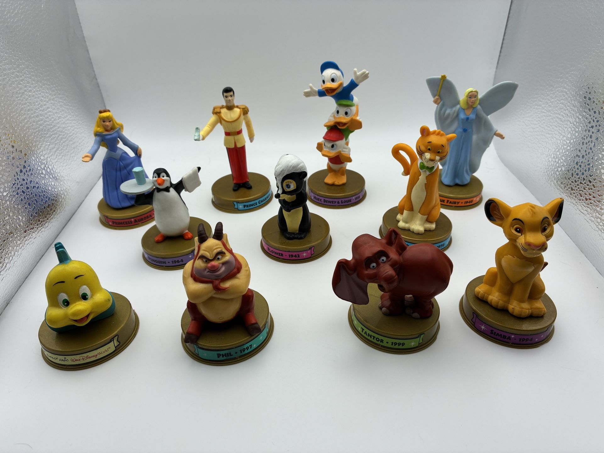 Disney 100 Years Of Magic McDonald’s 2002 Collectible Figures