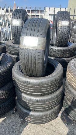 235/50/18 Hankook  Set Of 4 Tires 95% life Installed And Balanced Set De 4 Llantas Como Nuevas Instaladas Y Balanceadas
