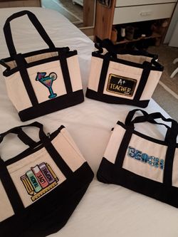 Little canvas totes