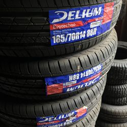 DELIUM EVOTECHNO 185/70R14 TIRES FOR SALE!!!!