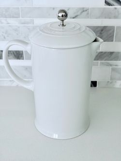Le Creuset NEW White Coffee Press OBO