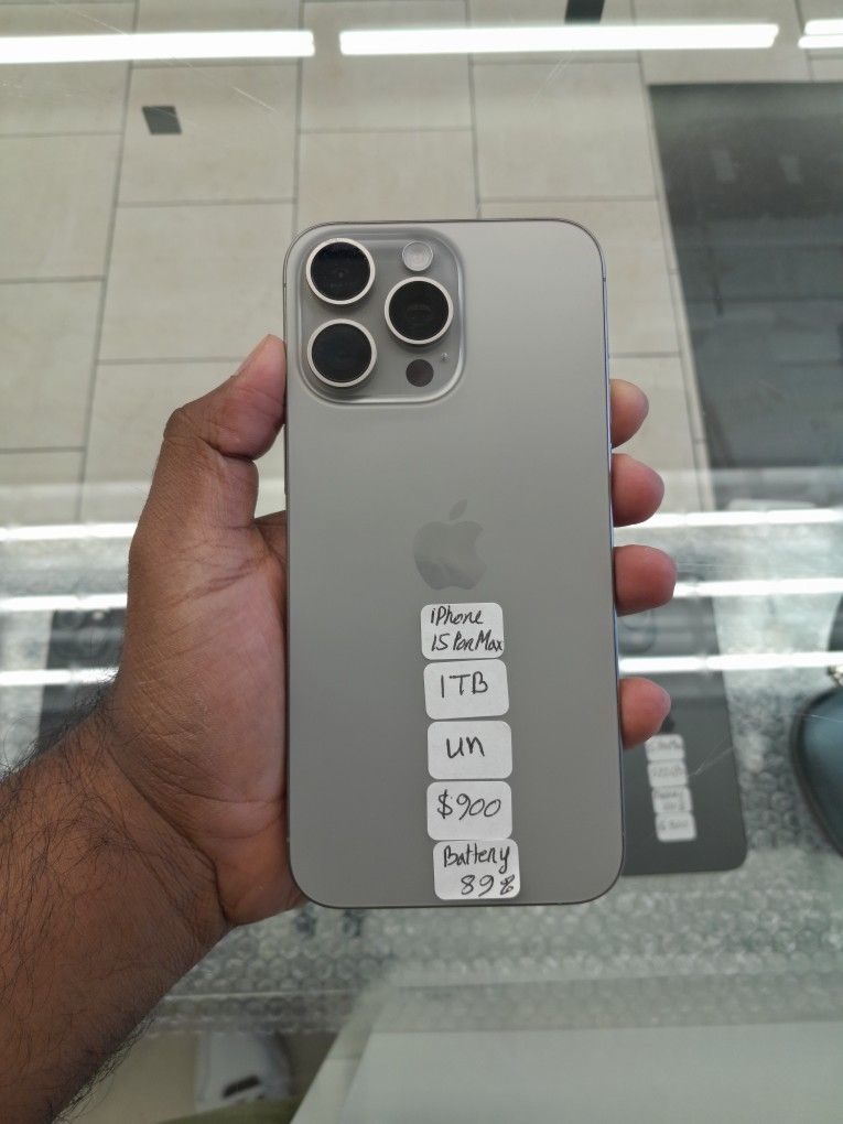 iPhone 15 Pro Max | 1TB | FACTORY UNLOCKED
