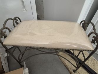 Ottoman/bathroom Chair