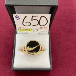 Nike 10kt Ring