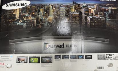 65in Samsung Curve tv