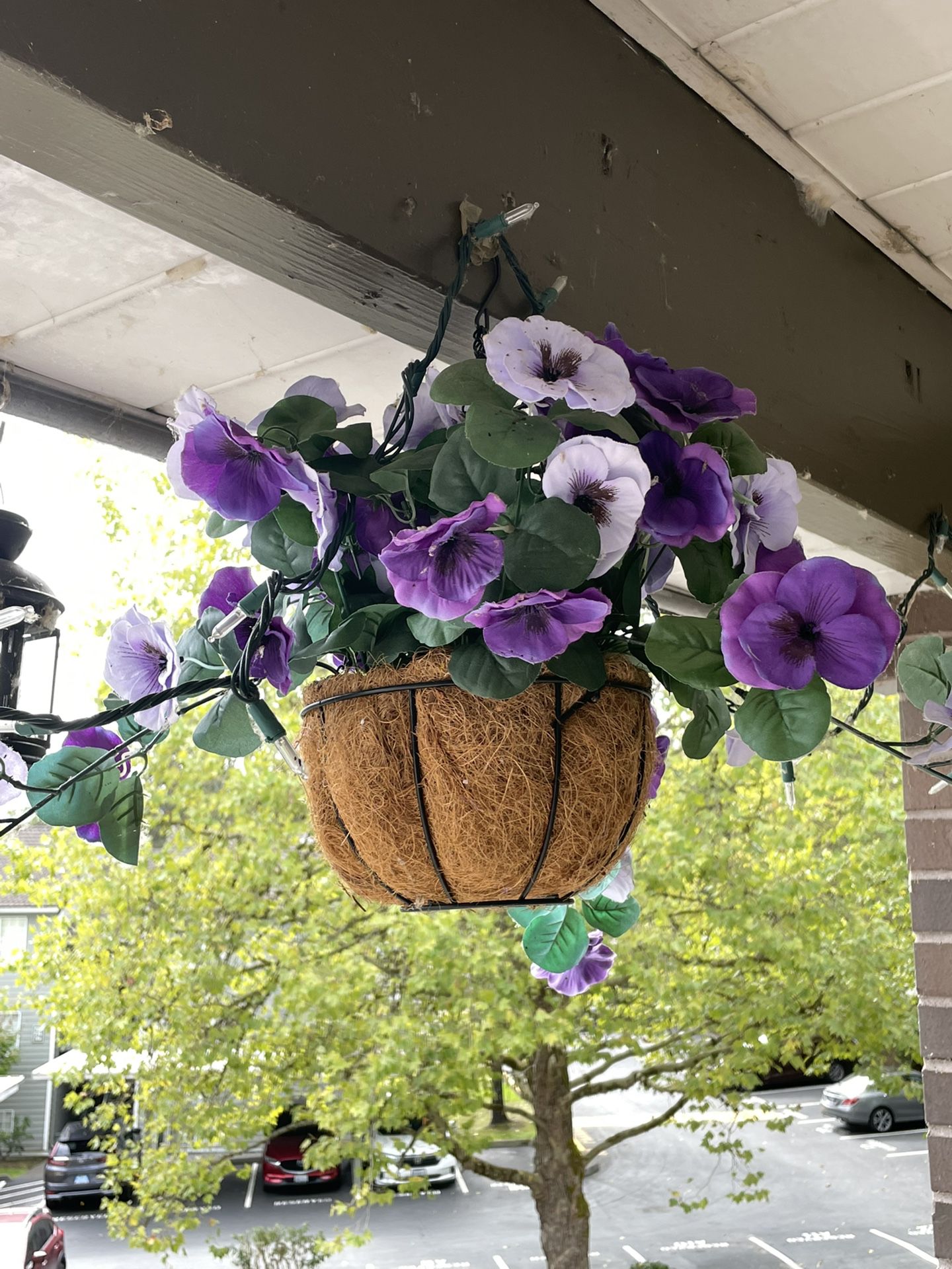 Artificial Hanging Flower Pots 