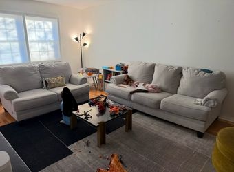TODAY ONLY Free couch and chair