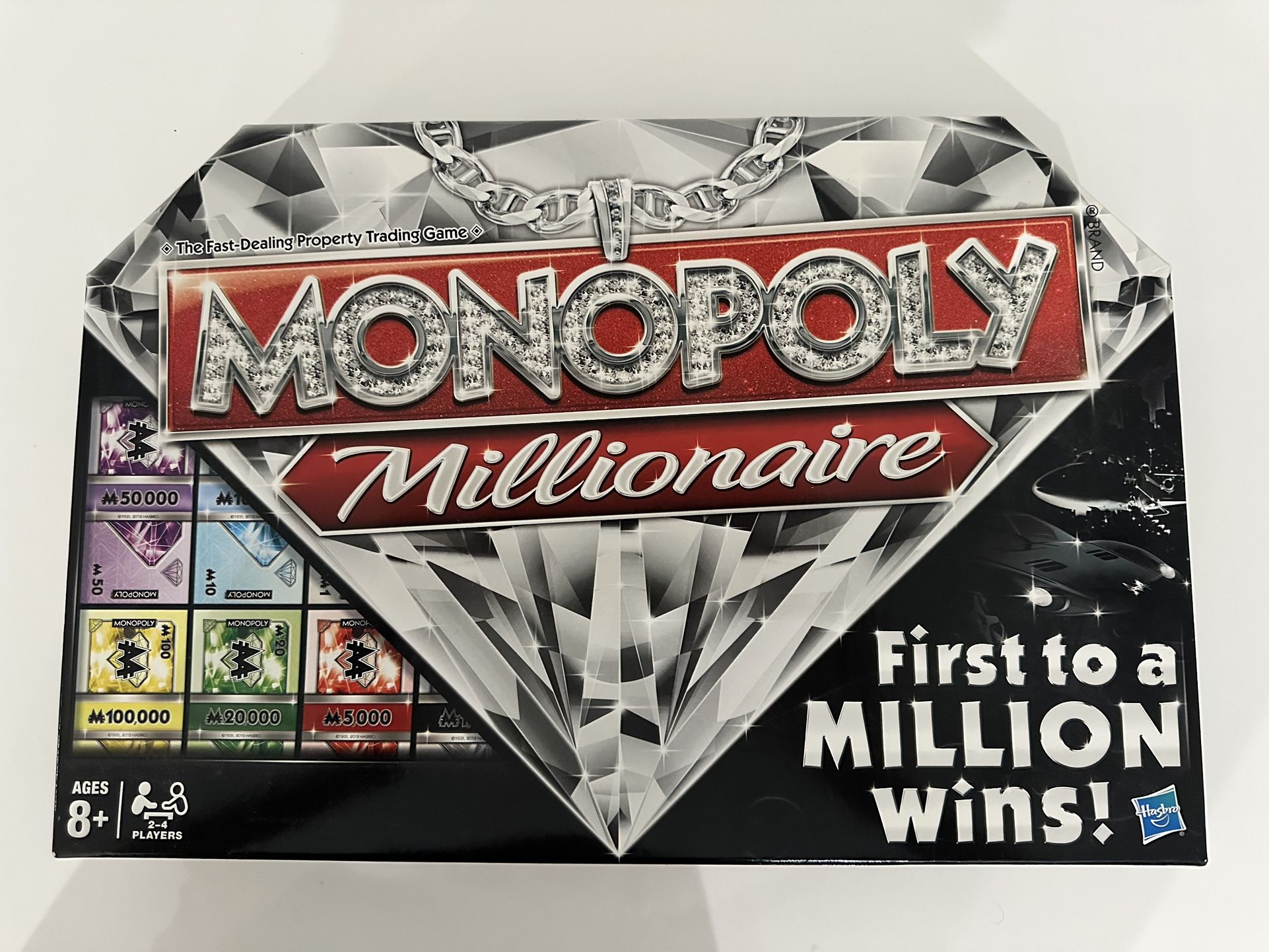 Monopoly Millionaire Hasbro Board Game, Family Game Night Fun