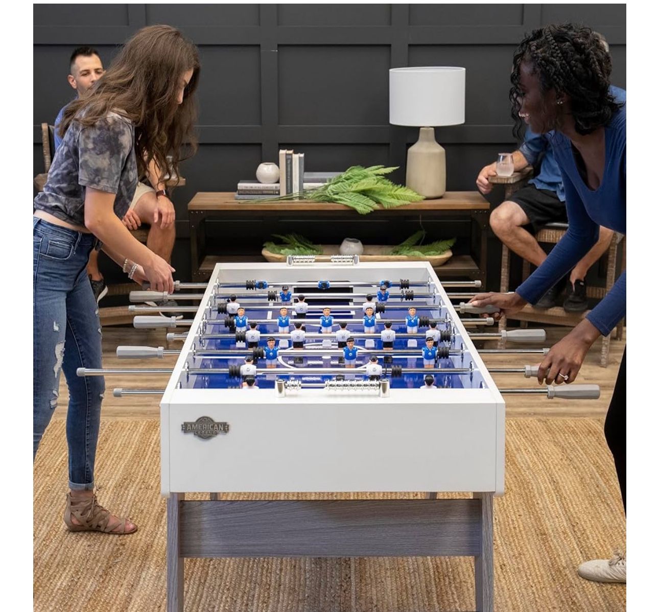 Foosball Blue Table