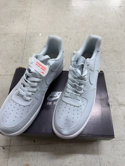 Nike Air Force 1 '07 white & gray sneakers #airforce1 #basketball