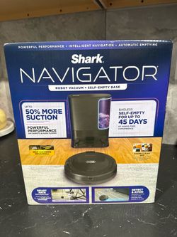Shark Navigator Robot Vacuum with Self-Empty Base