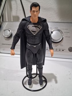 McFarland DC Multiverse 2021 Superman Black suit.  8 inches tall. Good condition.  Collectble.