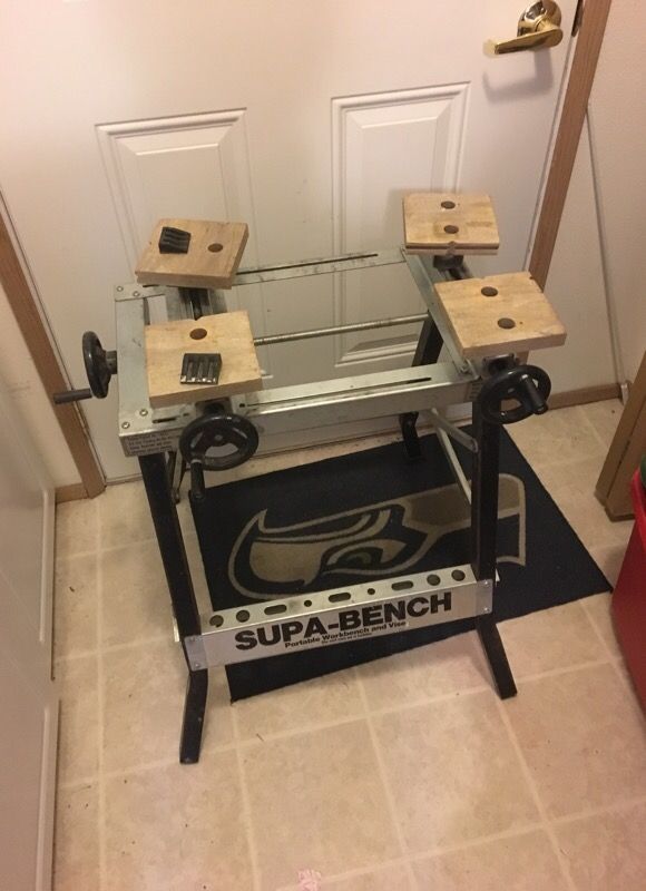 SUPA-BENCH Portable Workbench and Vise
