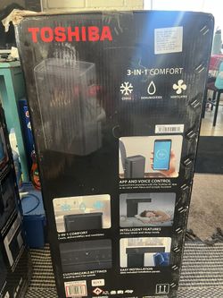 Toshiba Smart Portable Air Conditioner 10,000 BTU