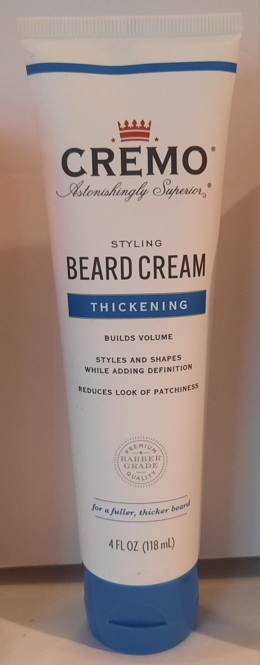 Cremo Styling & Thickening Beard Cream 4 FL OZ