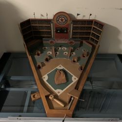 Wooden Baseball Pinball Game