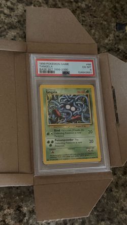 PSA 6 Tangela 1999 Pokemon Base Set #66