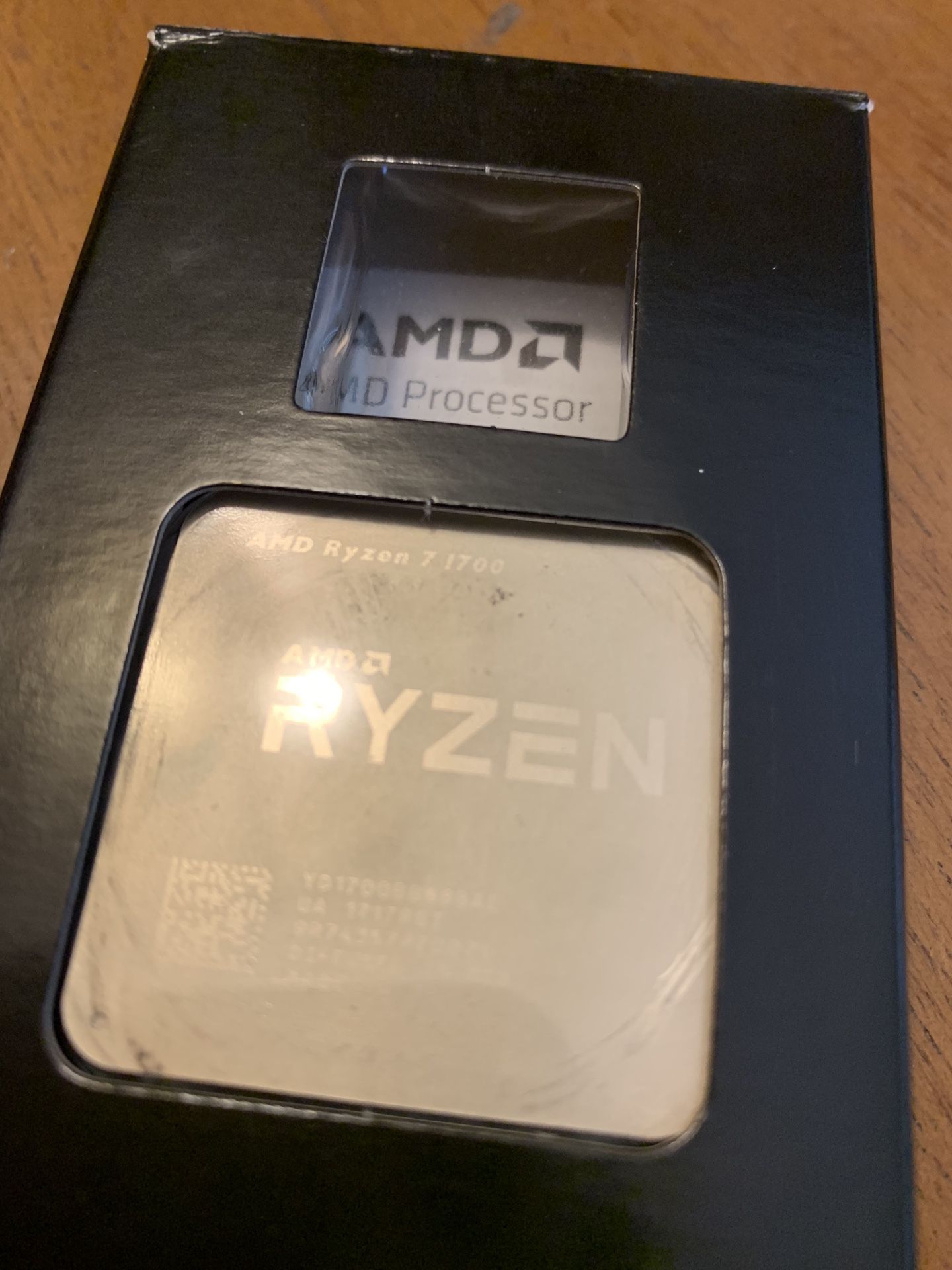 Amd ryzen 1700 with led cooler - $90 OBO