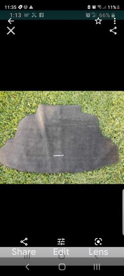 Black 2003-2008 Toyota COROLLA trunk carpet!