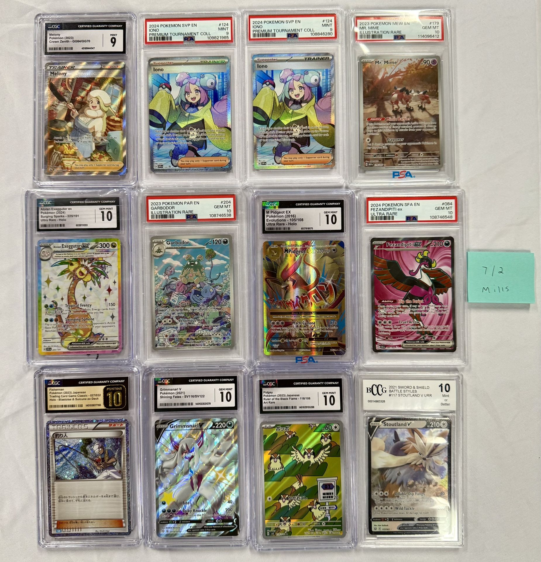 Graded Pokemon Cards