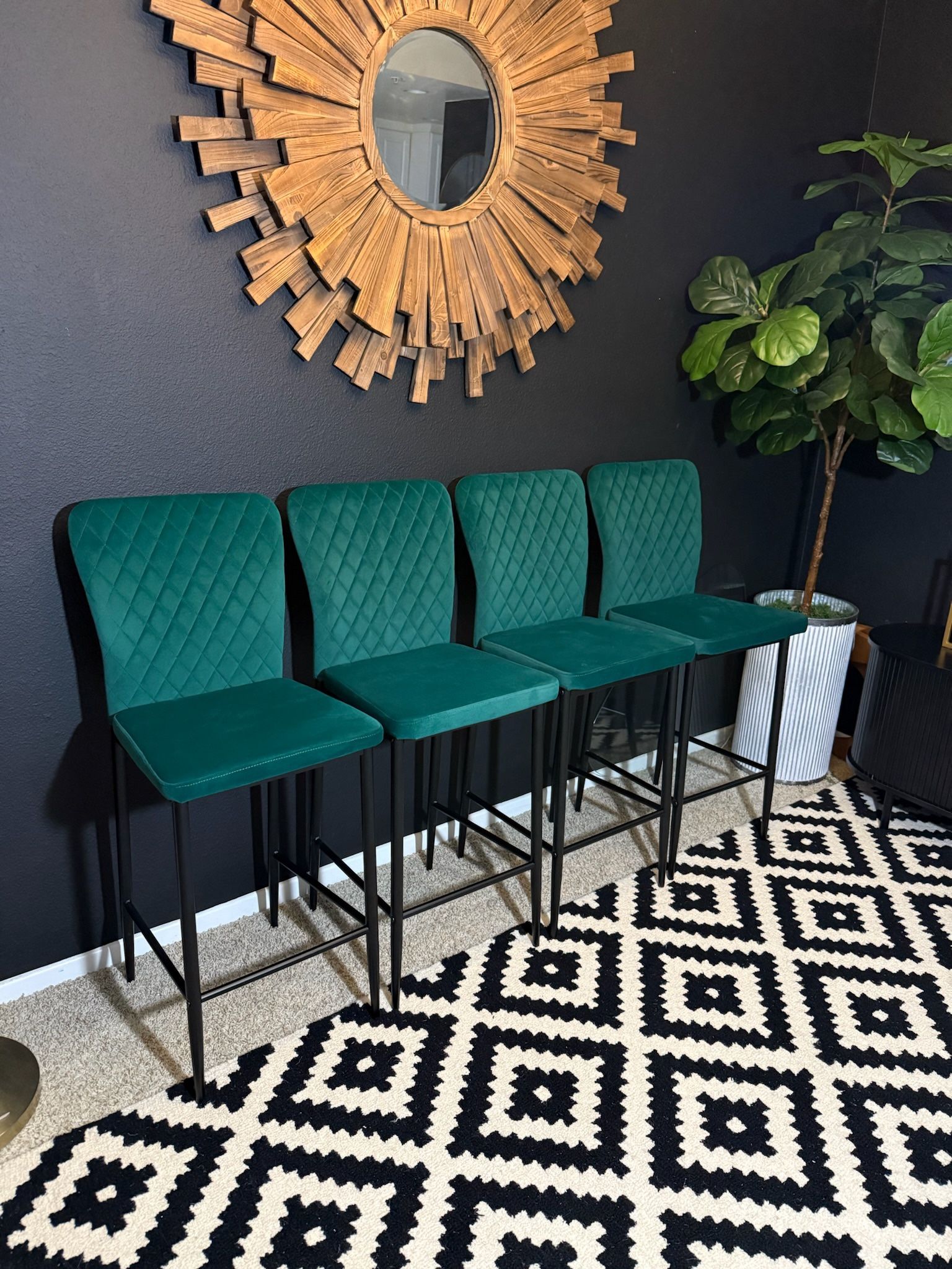 Tall Set Of 4 Chairs