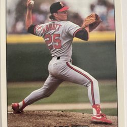 Jim Abbott Baseball Card