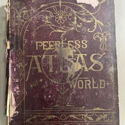 Antique Atlas World Book