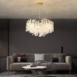 24-Inch 12 -Light Gold Modern Crystal Tree Branch Chandeliers, Boho Light Fixture for Bedroom, Living Room, Foyer, Entryway, Stairwell .    L-4552