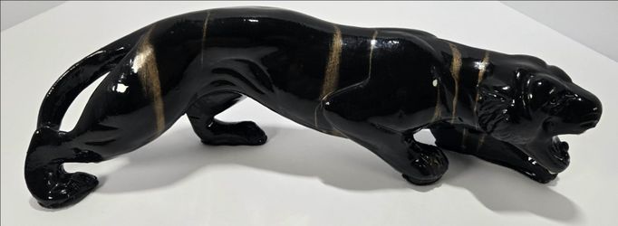 Black Panther Ceramic Sculpture Figurine