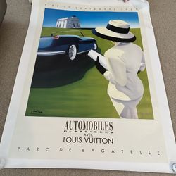 Set Of 5 large Razzie Louis Vuitton posters