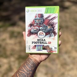 🎮 Xbox 360 NCAA Football 12 EA Sports (Complete w/ Case & Manual)