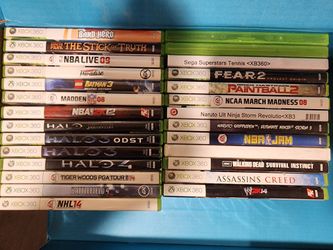 Xbox 360 Game Lot