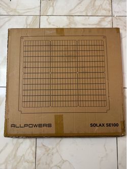 All Powers Solar SE100 Solar Panel