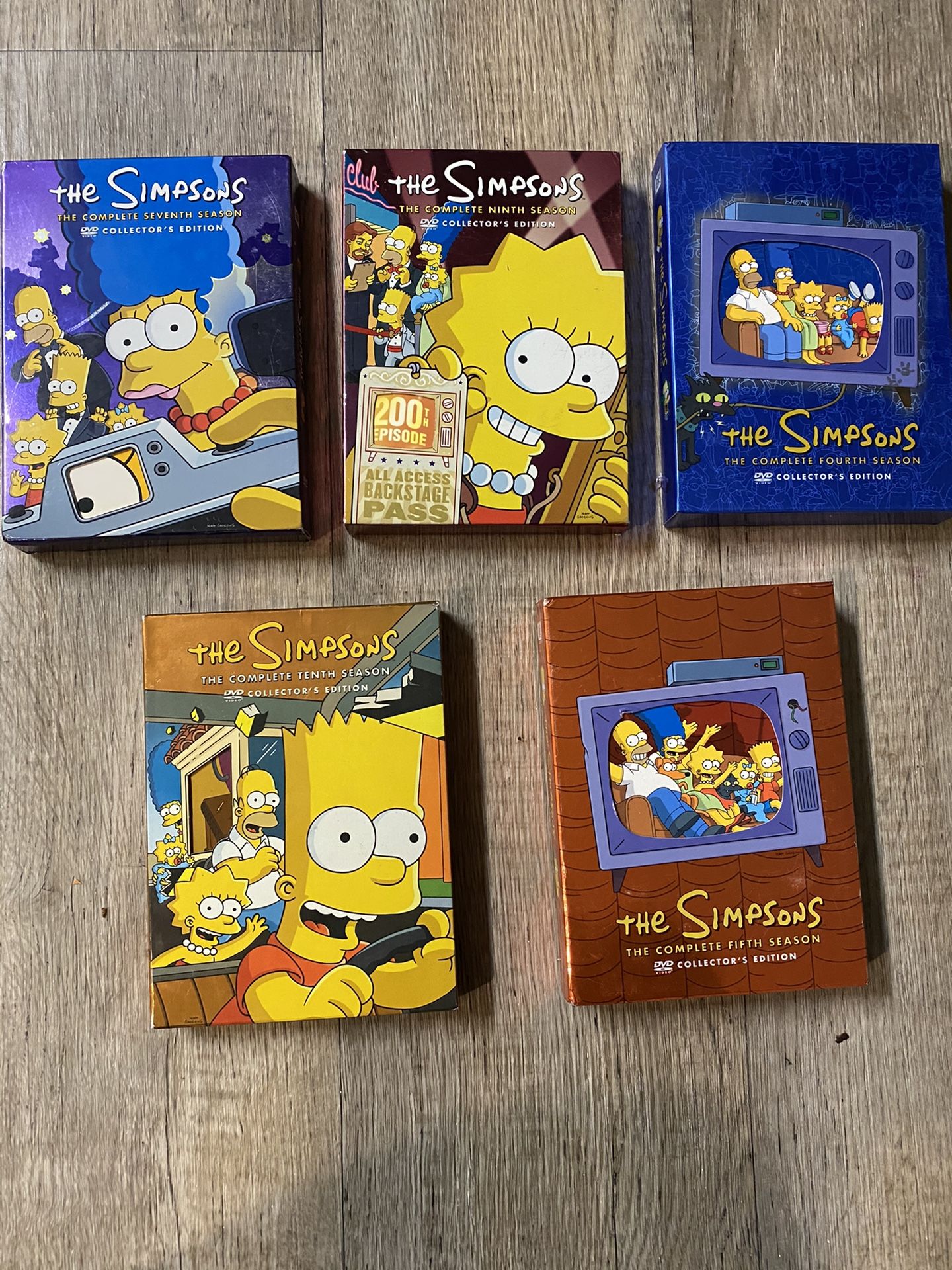 The Simpsons 5 Complete Seasons